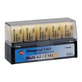 Empress CAD CEREC/inLab Multi A3 C14/5 Керамические блоки, 602600, 602600