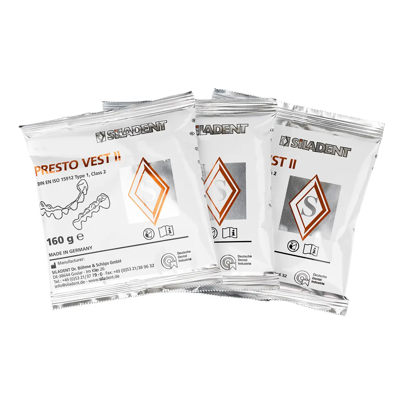 Паковочная масса Presto Vest II, 20 кг, коробка 125x160 г. Скоростной паковочный материал, 101912