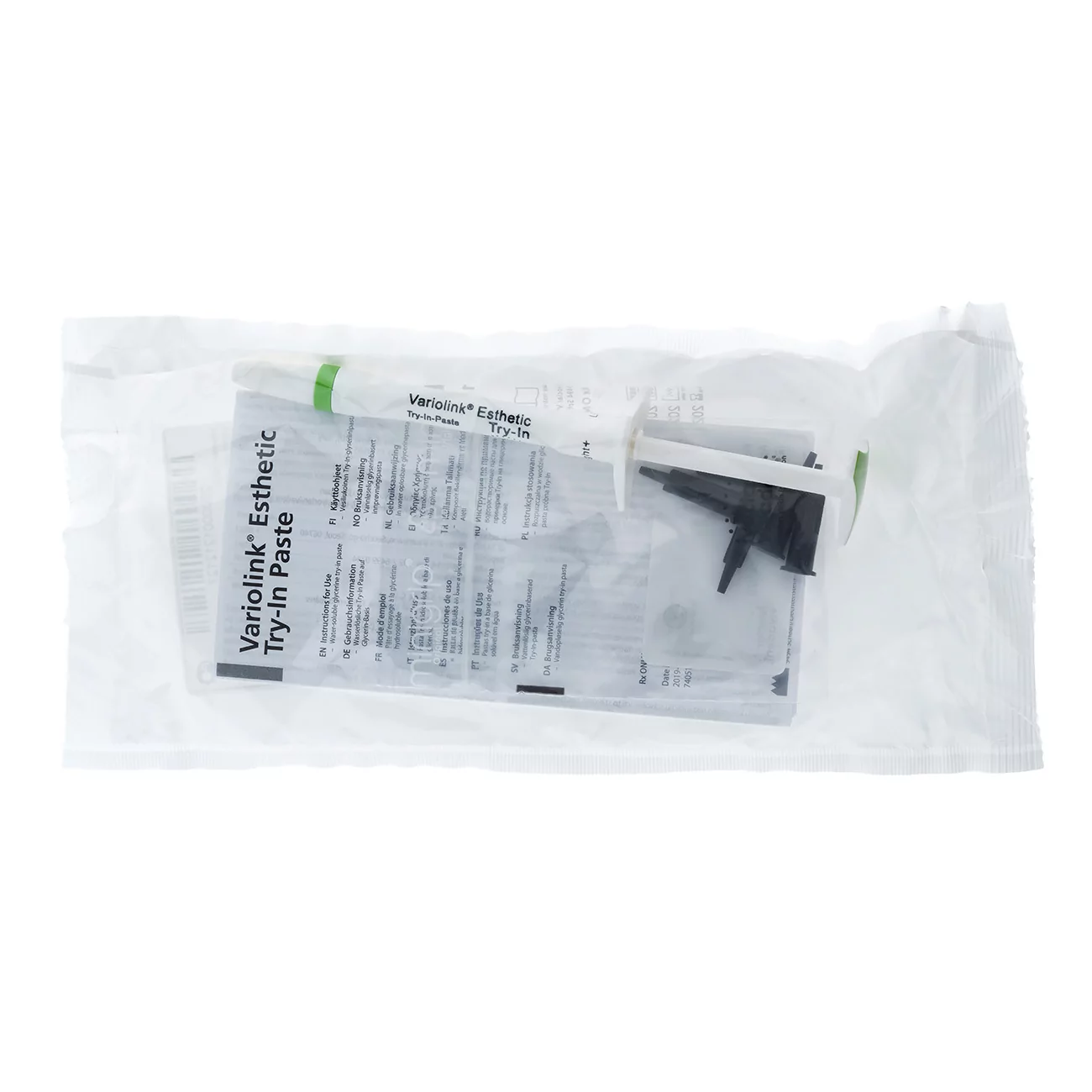 Variolink Esthetic Try. Ref.1.7g light+ Паста примерочная, 666067WW