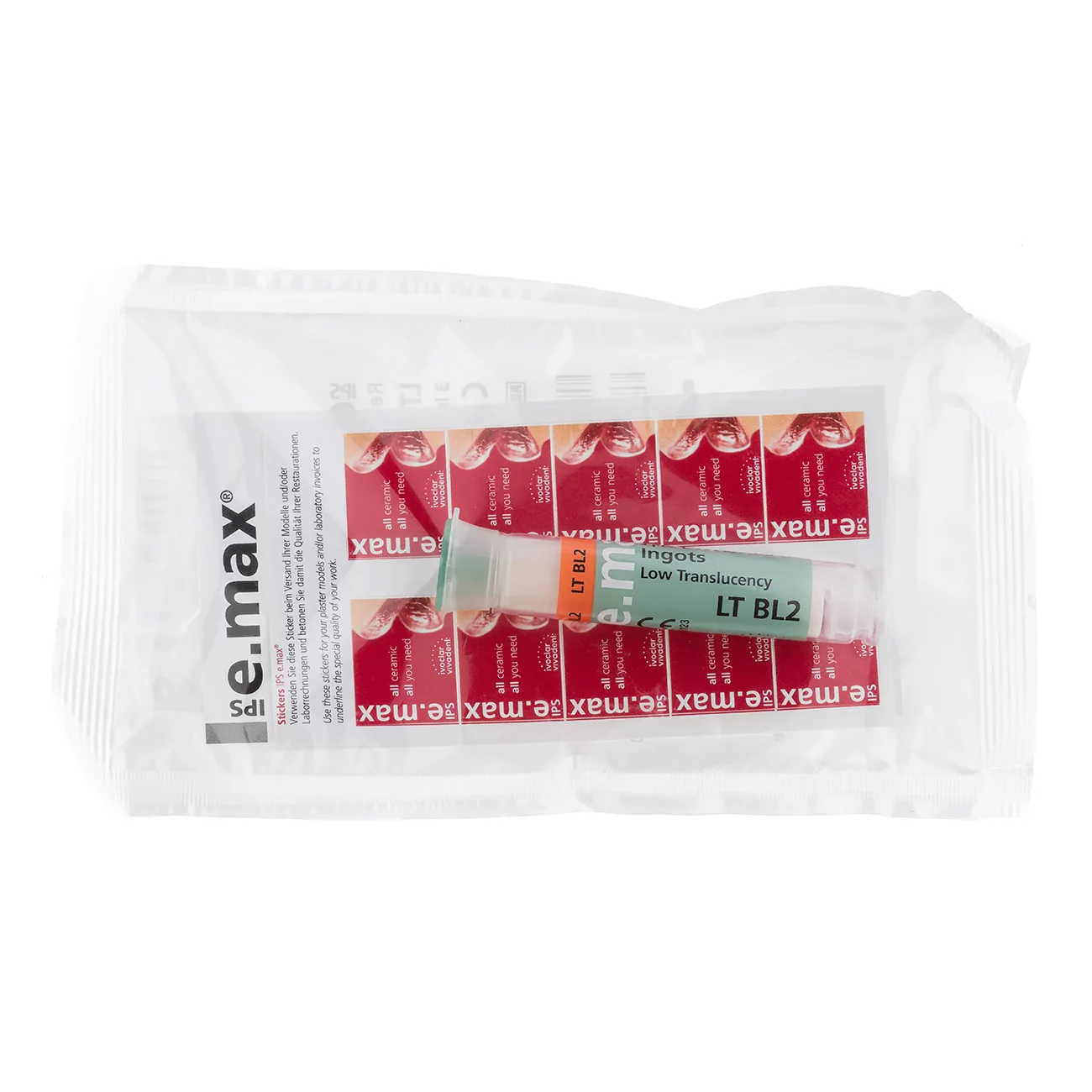 IPS e.max Press LT BL2 L/3 pcs. Керамические заготовки техники прессования, 605299