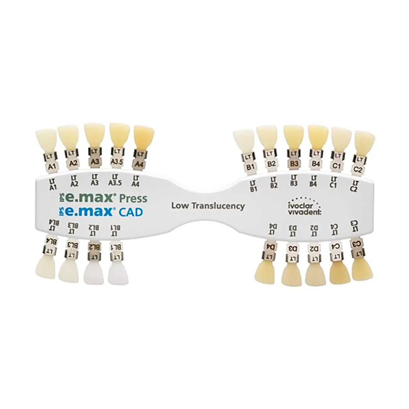 IPS e.max Press/CAD LT Shade Guide Расцветка, 605523, 605523