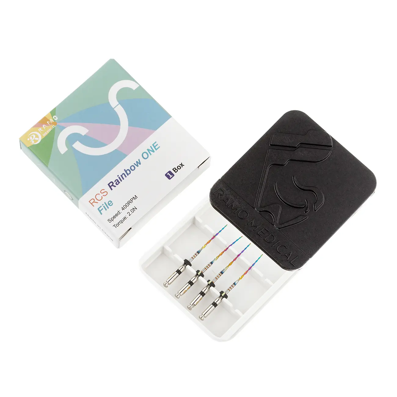 Файлы машинные RCS Rainbow ONE 40/04 (25 мм) (набор 4 шт.), C01 0101 C04040 25