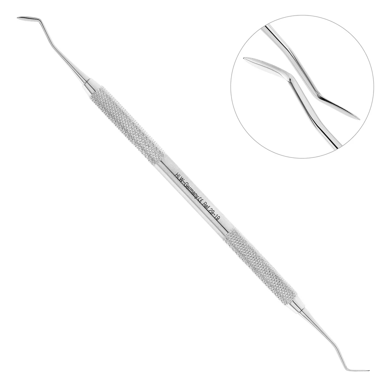 Гладилка обратная с острым краем, 29-19*