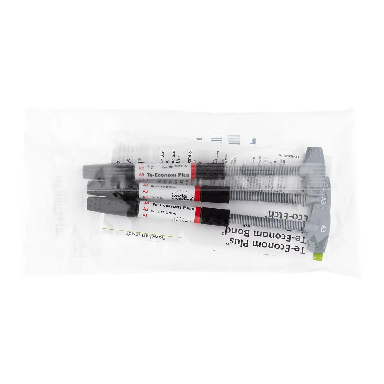 Te-Econom Plus Refill 3x4g A3 Светоотверждаемый композит, 610913AN