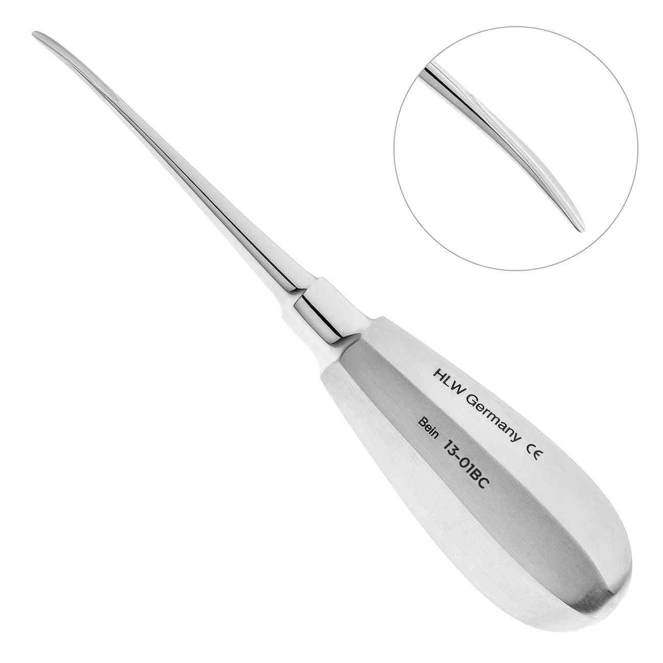 Элеватор Bein, изогнутый, 2 мм / 13-01BC*/, 13-01BC*