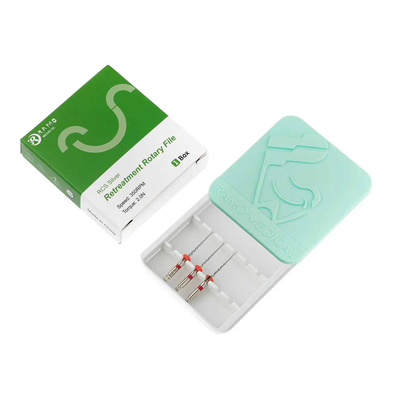 Файлы машинные RCS Silver Retreatment 25/08 (18 мм) (набор 3 шт.), S05 0101 V08025 18