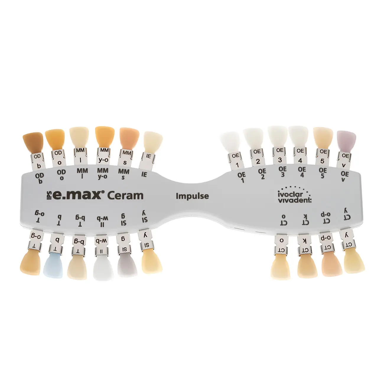 IPS e.max Ceram Shade Guide Impulse Расцветка
