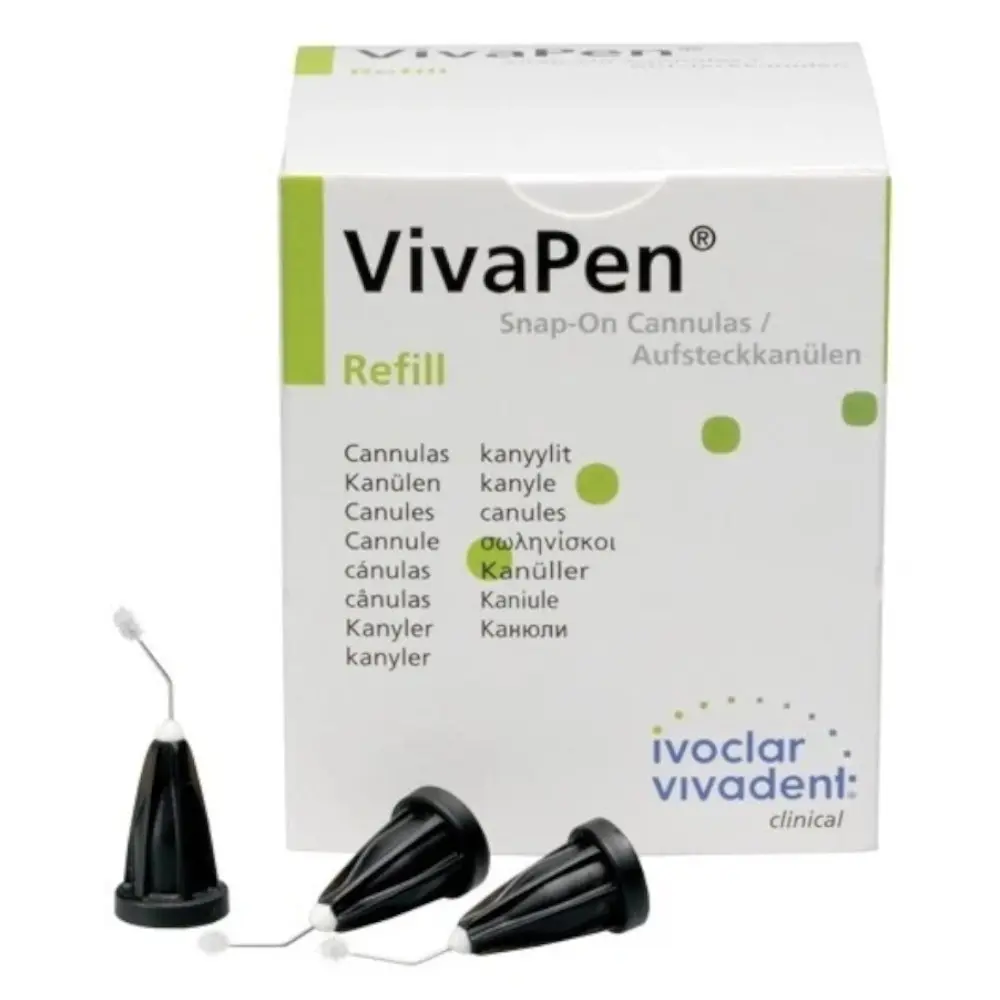 VivaPen Snap-On Cannulas Refill/300 Канюли со щеточкой, 745763