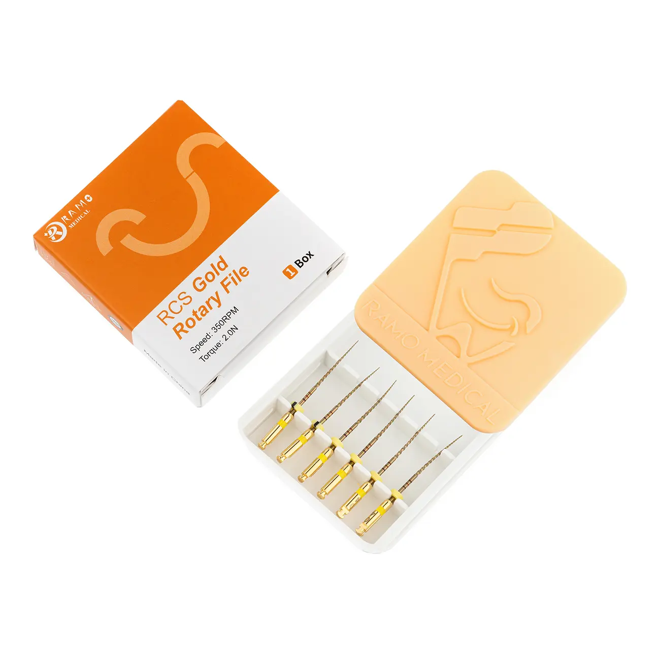 Файлы машинные RCS Gold Rotary 20/04 (25 мм) (набор 6 шт.), G01 0101 C04020 25