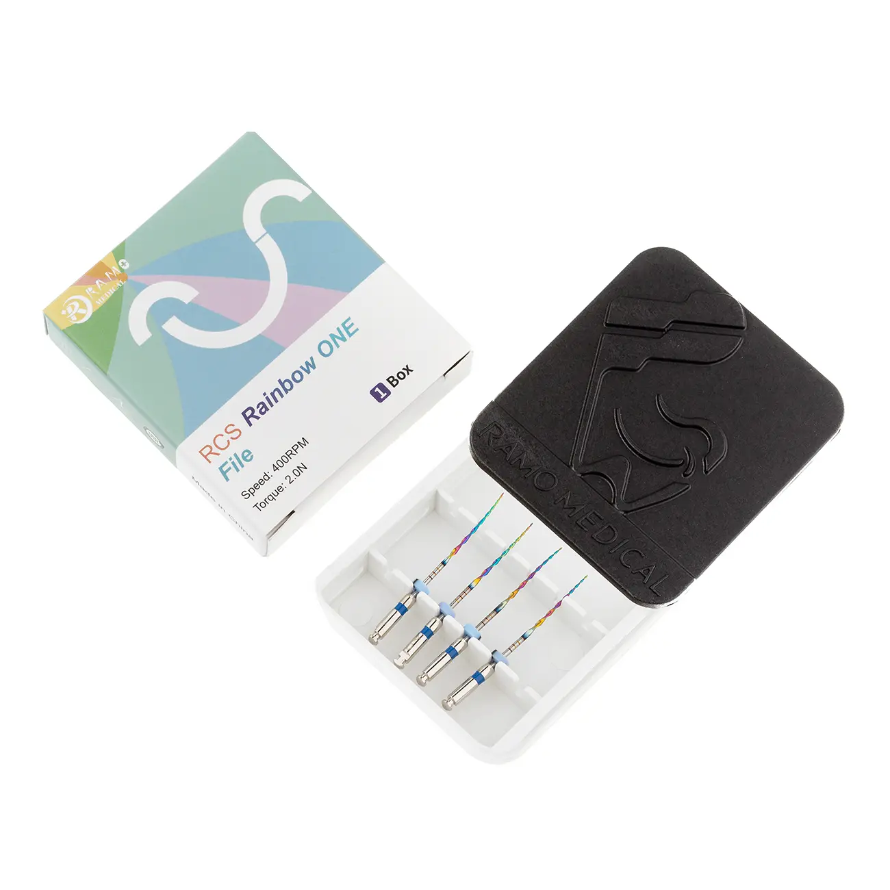 Файлы машинные RCS Rainbow ONE 30/04 (25 мм) (набор 4 шт.), C01 0101 C04030 25