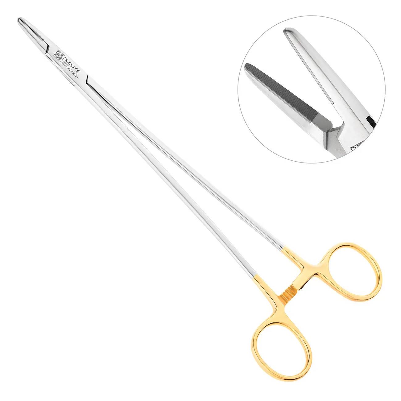 Иглодержатель TUC MAYO-HEGAR, прямой, 24 см, AE 400/24