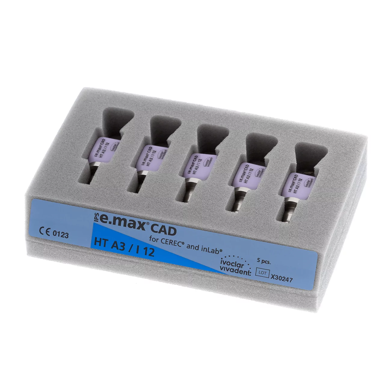 IPS e.max CAD CEREC/inLab HT A3 I12/5 Блоки из стеклокерамики, 626393