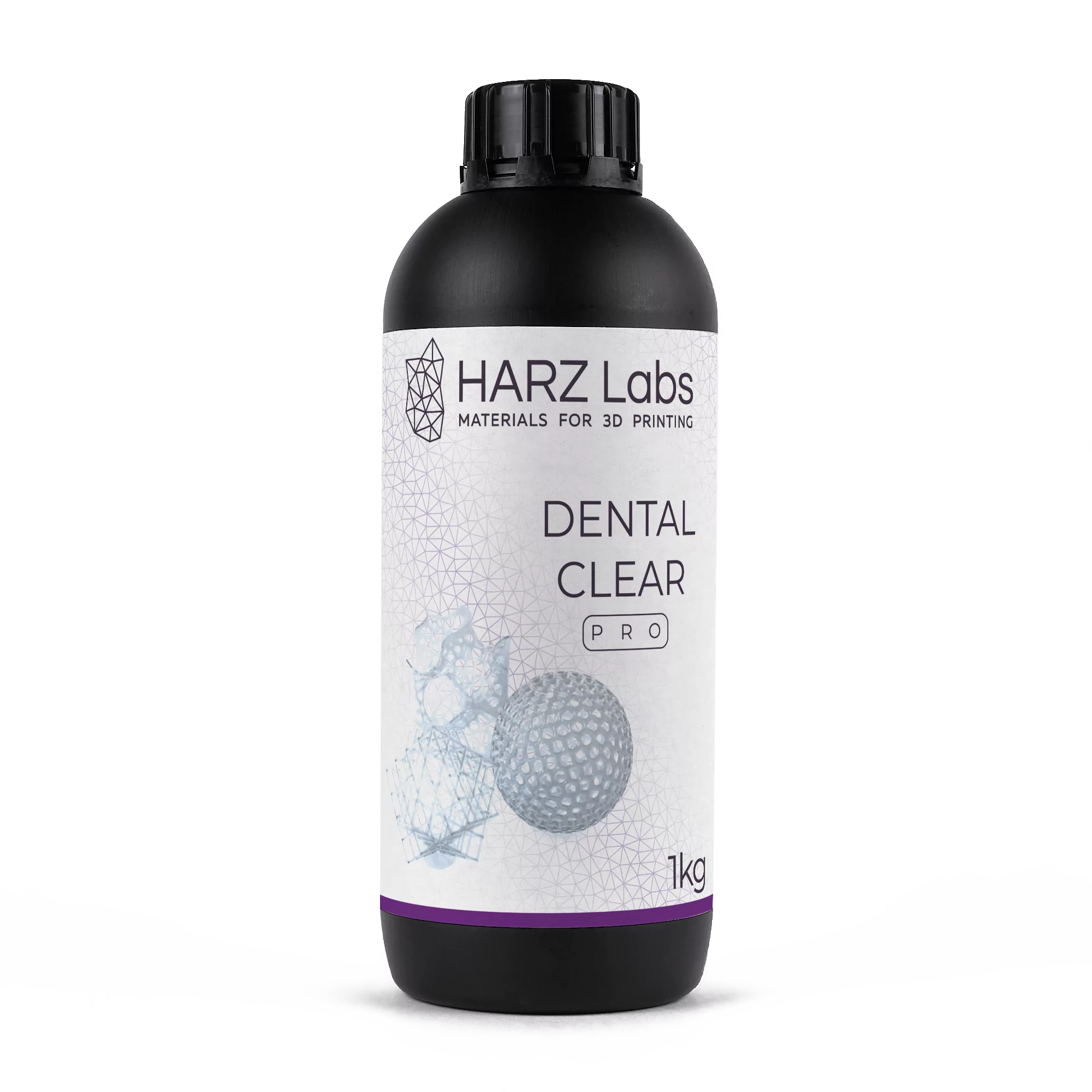 Материал для 3D печати Dental Clear PRO, 1 кг