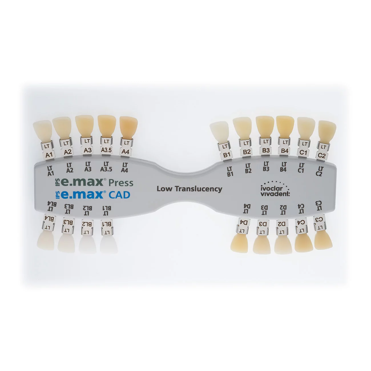 IPS e.max Press/CAD LT Shade Guide Расцветка, 605523, 605523