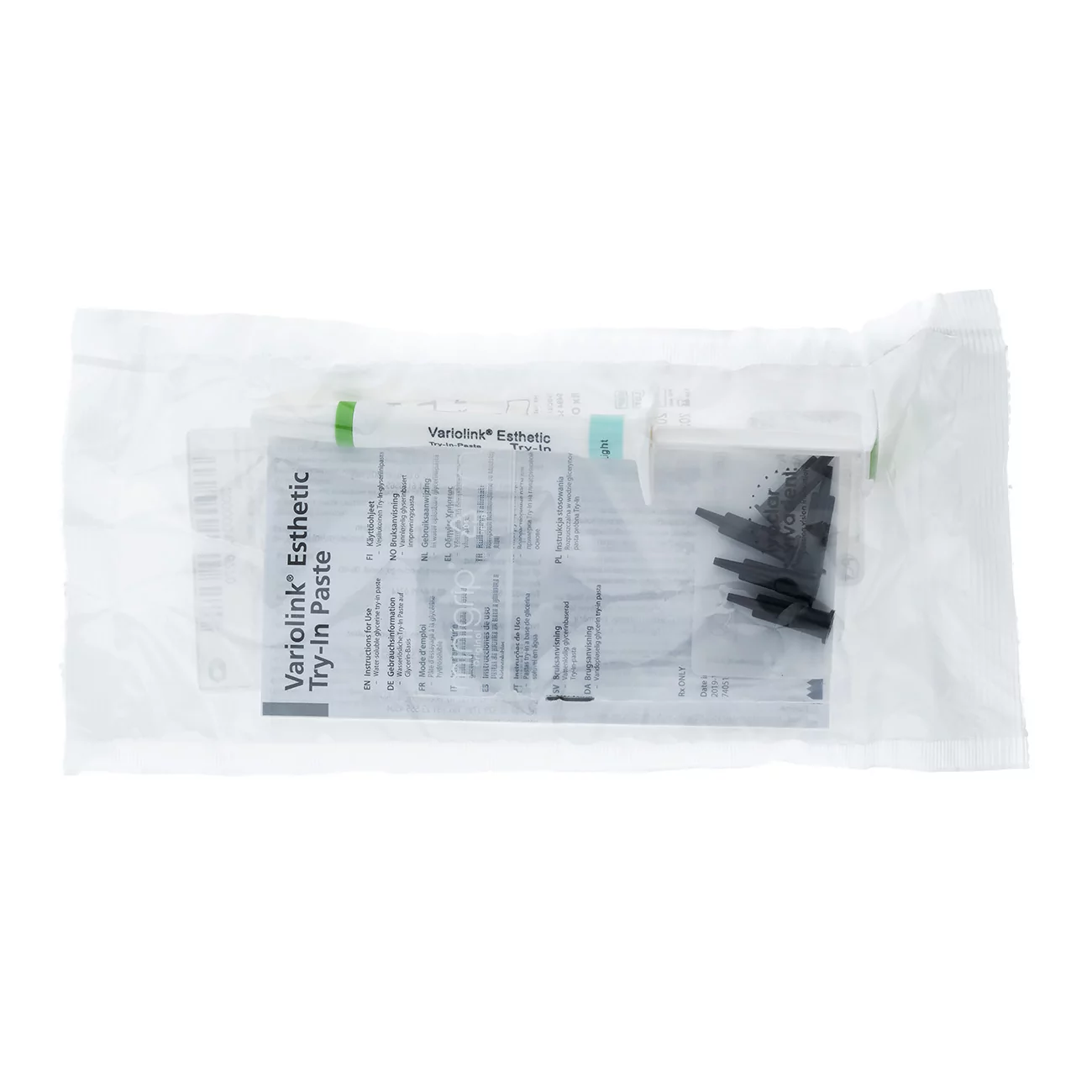 Variolink Esthetic Try. Ref.1.7g light Паста примерочная