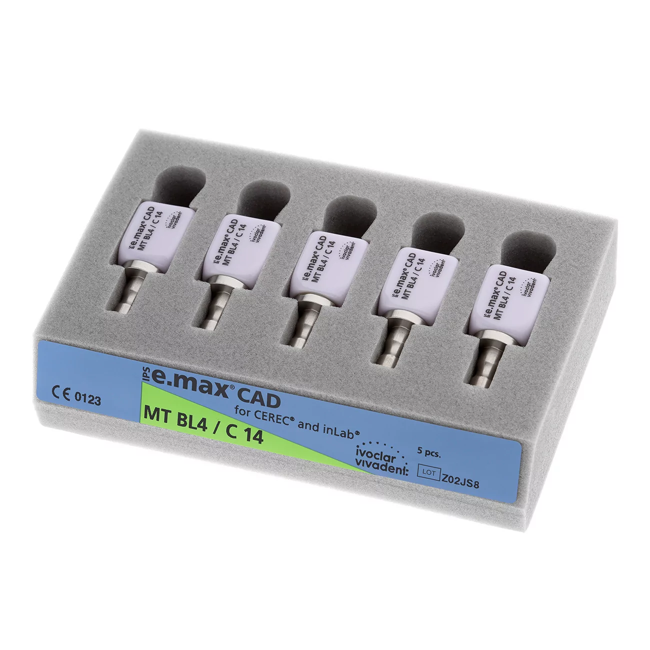 IPS e.max CAD CEREC/inLab MT BL4 C14/5 Блоки для фрезерования