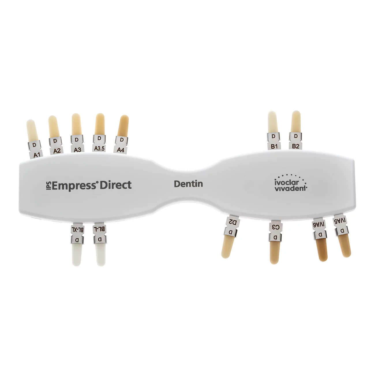 IPS Empress Direct Shade Guide Dentin Расцветка для дентинов