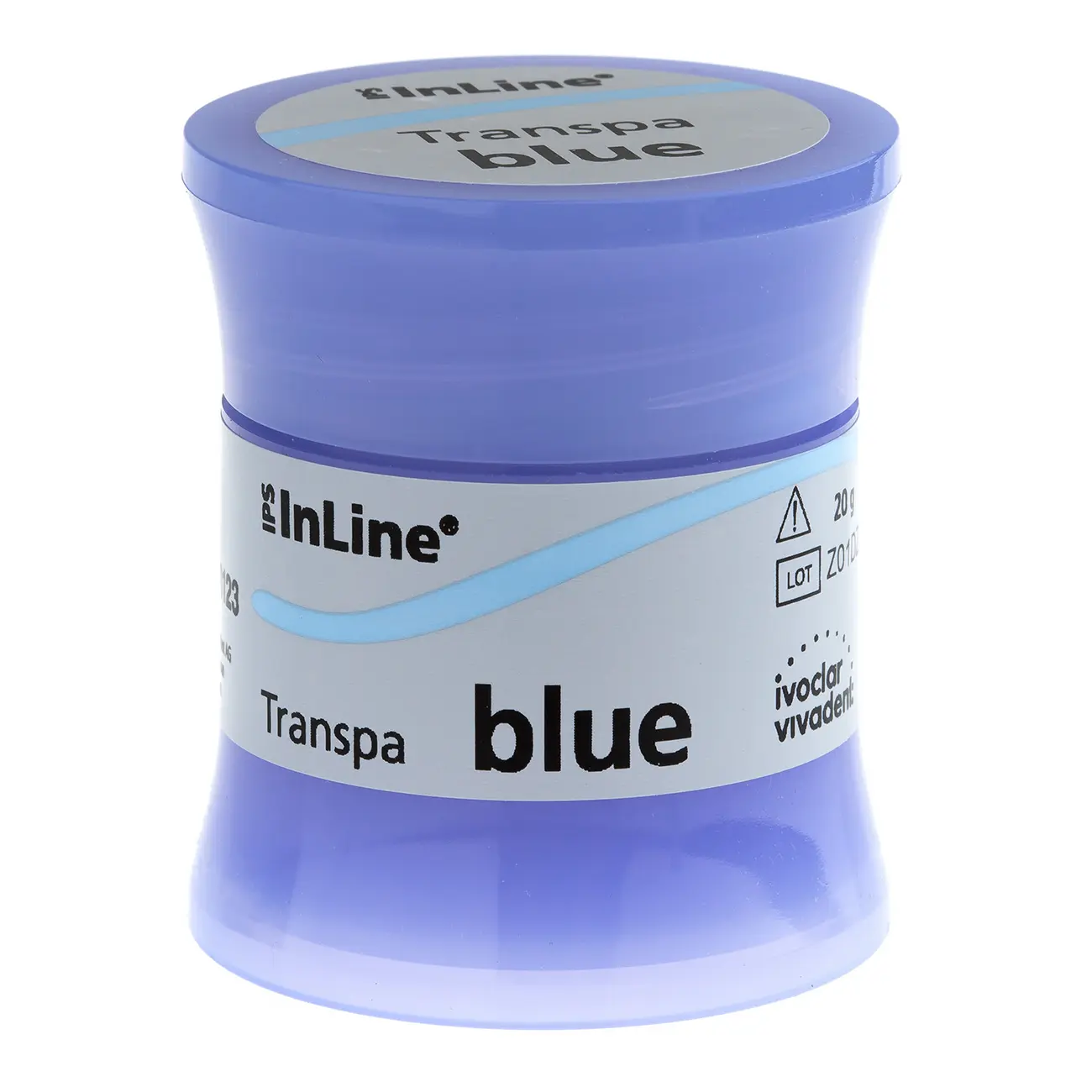 IPS InLine Transpa 20 g blue прозрачные массы, 593284