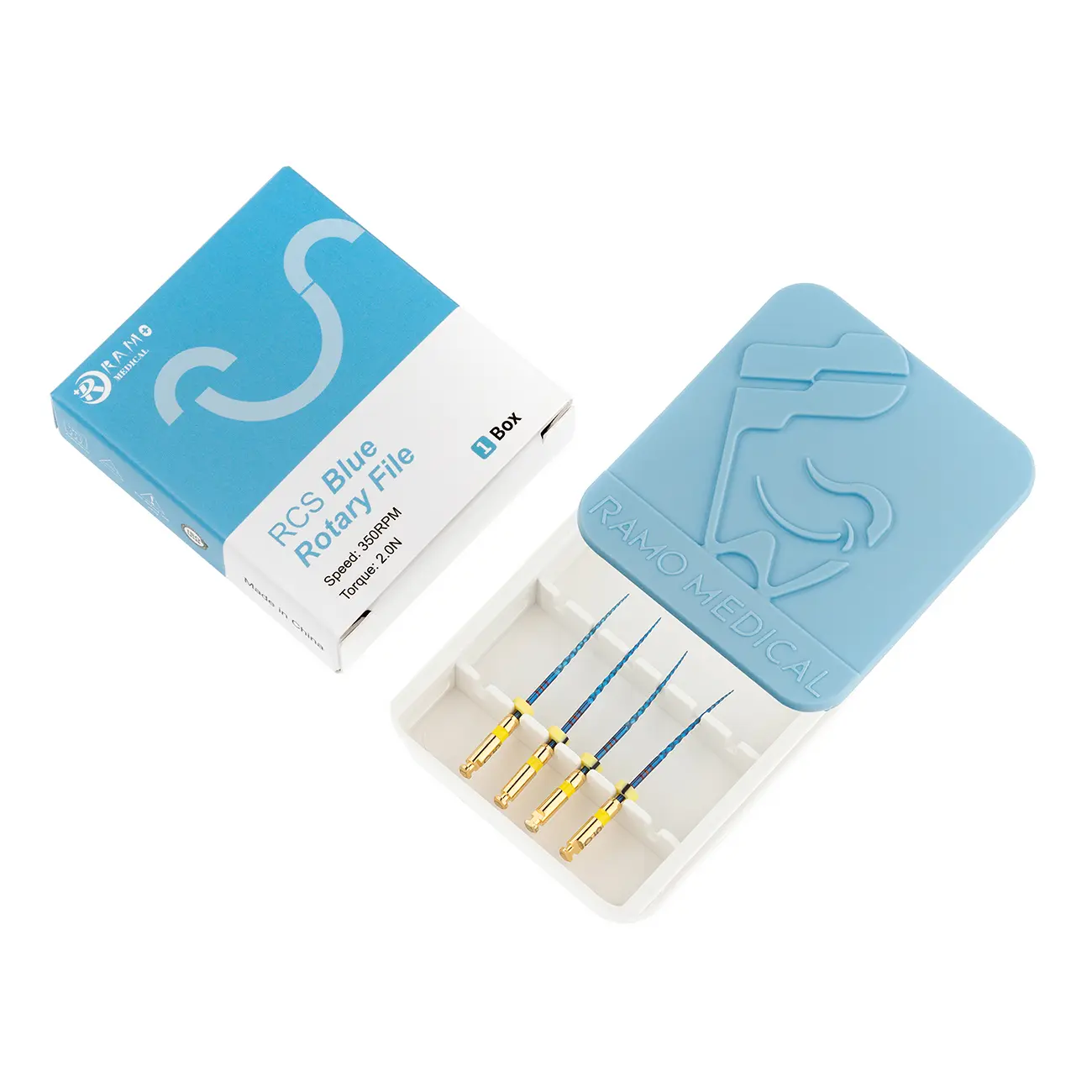 Файлы машинные RCS Blue Rotary 18/05 (25 мм) (набор 4 шт.), B01 0101 C05018 25