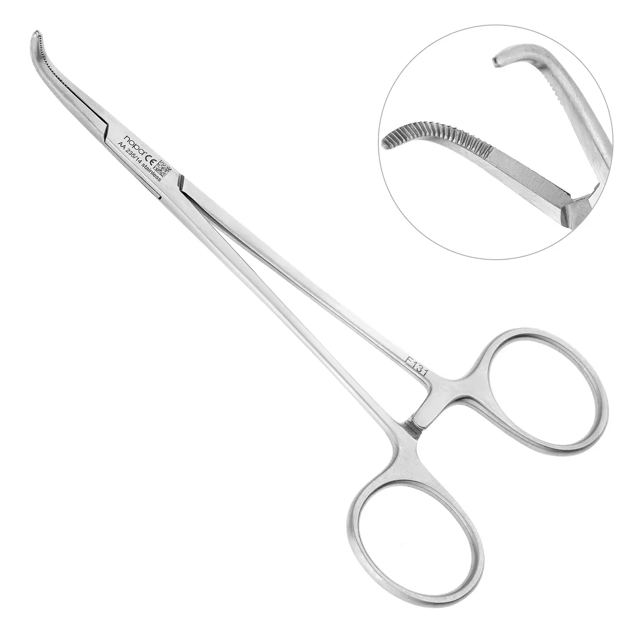 Щипцы для артерий BABY-ADSON CVD 14.0 C, AA 235/14