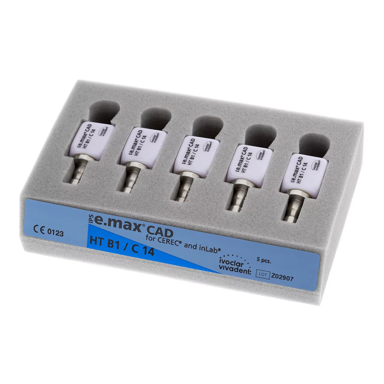 IPS e.max CAD CEREC/inLab HT B1 C14/5 Блоки из стеклокерамики