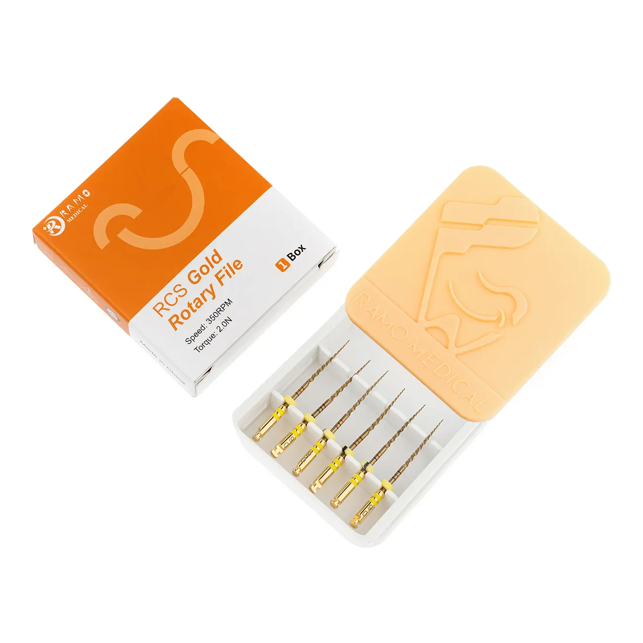 Файлы машинные RCS Gold Rotary 20/06 (25 мм) (набор 6 шт.), G01 0101 C06020 25