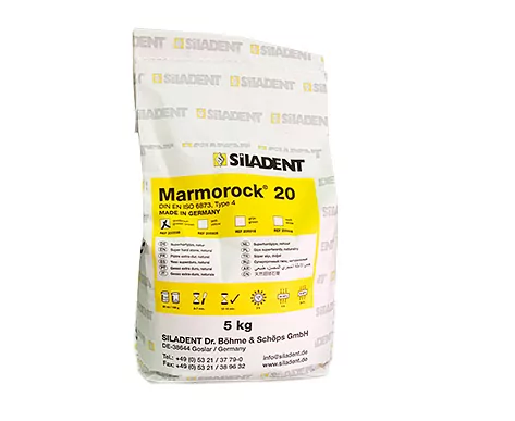 Гипс Marmorock 20 4 кл, цвет белый, 5 кг, бумажный пакет. Натуральный гипс