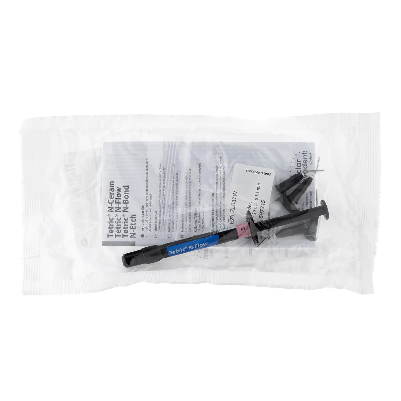 Tetric N-Flow Refill 1x2g A4 Материал стоматологический пломбировочный, 604051AN