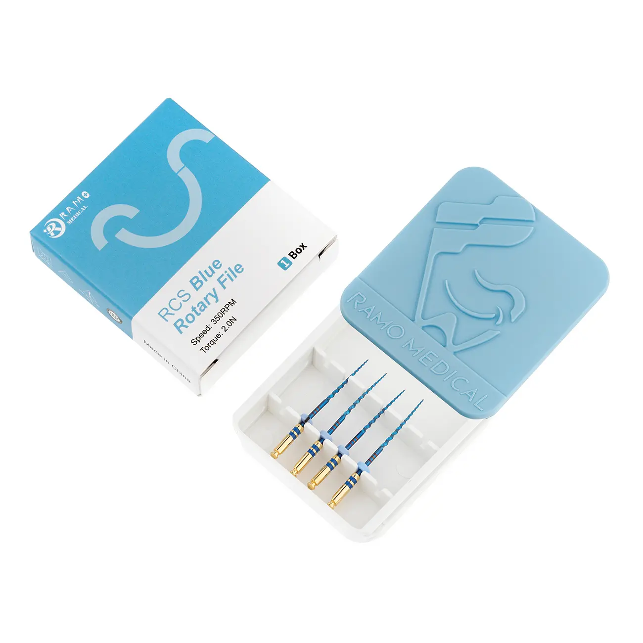 Файлы машинные RCS Blue Rotary 30/06 (25 мм) (набор 4 шт.), B01 0101 C06030 25