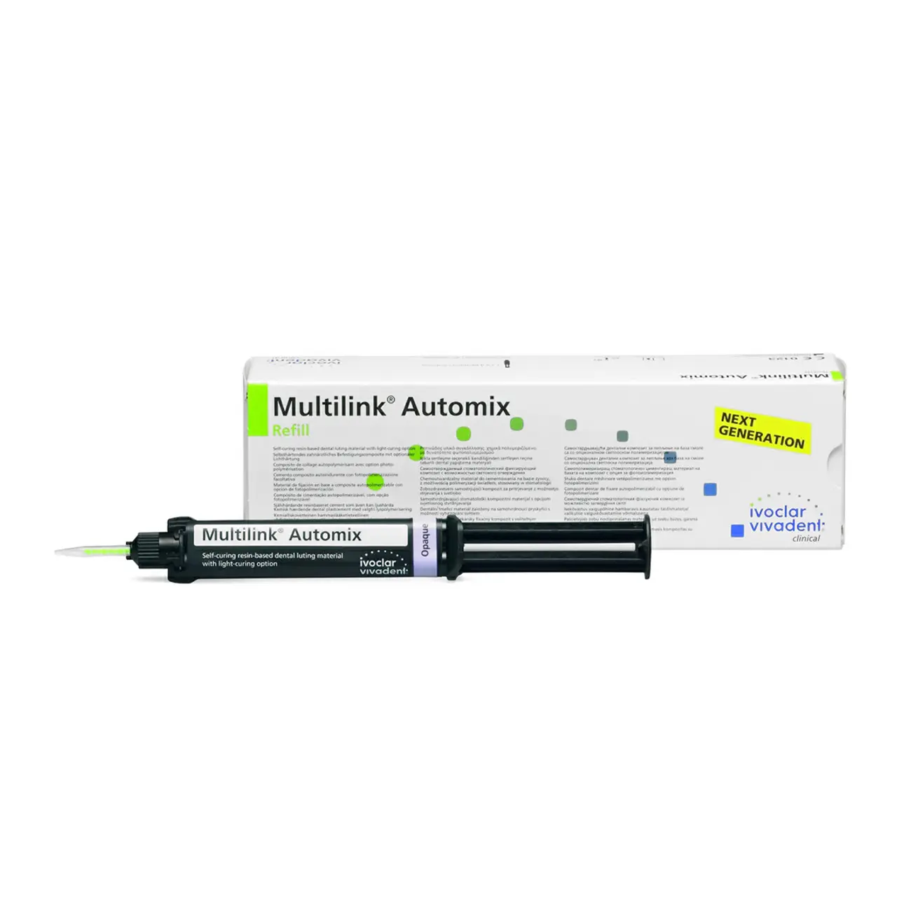 Multilink Automix Refill Yellow Easy Материал стоматологический, 615217WW