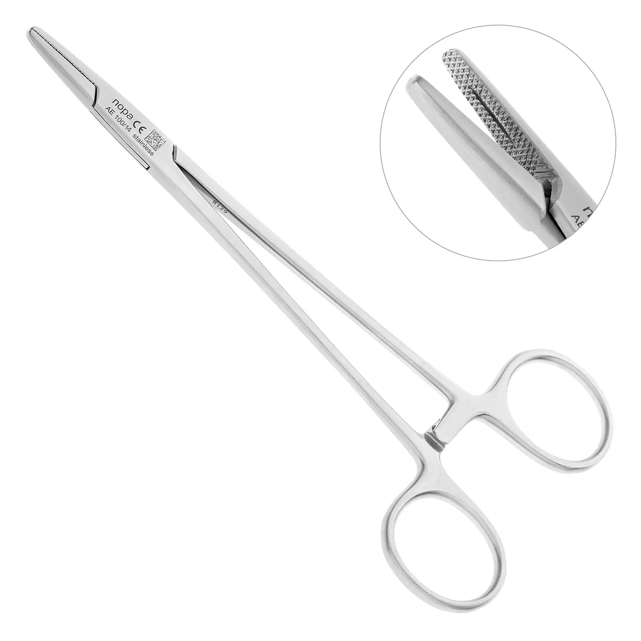 Иглодержатель MAYO-HEGAR 14 см, AE 100/14