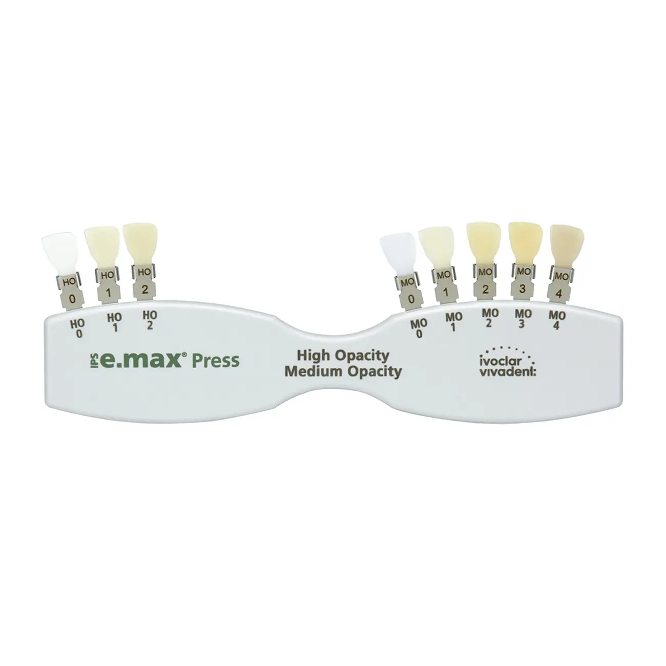IPS e.max Press Shade Guide HO/MO Расцветка, 597065, 597065