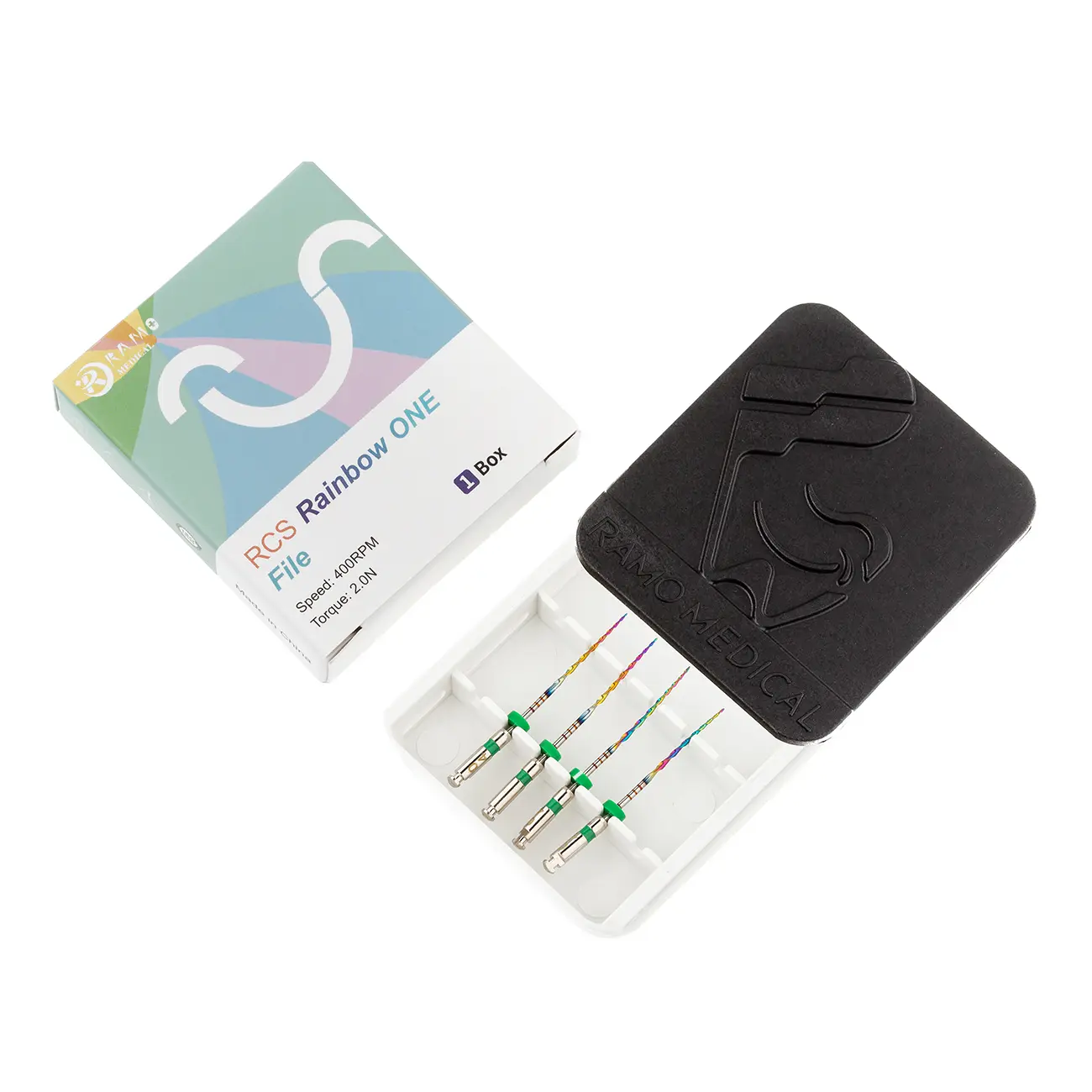 Файлы машинные RCS Rainbow ONE 35/04 (25 мм) (набор 4 шт.), C01 0101 C04035 25