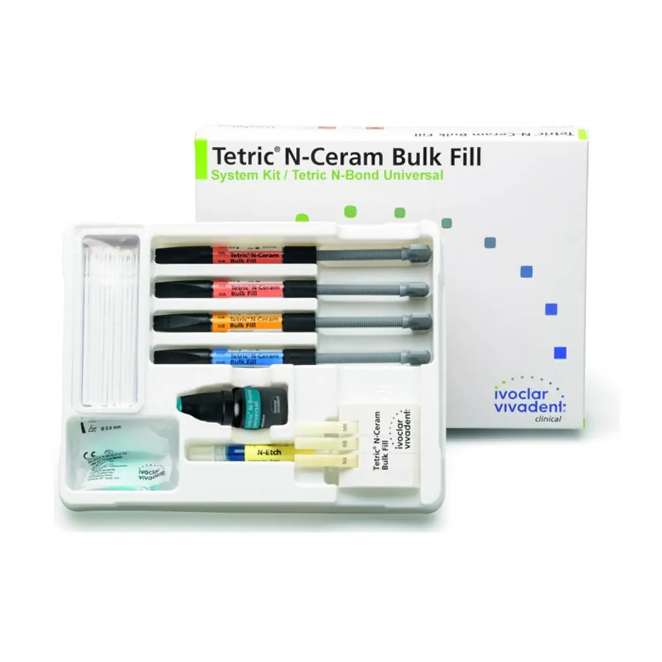 Набор Tetric N-Ceram Bulk Fill System Kit/Tetrik N-Bond Universal 3гр., 668481AN