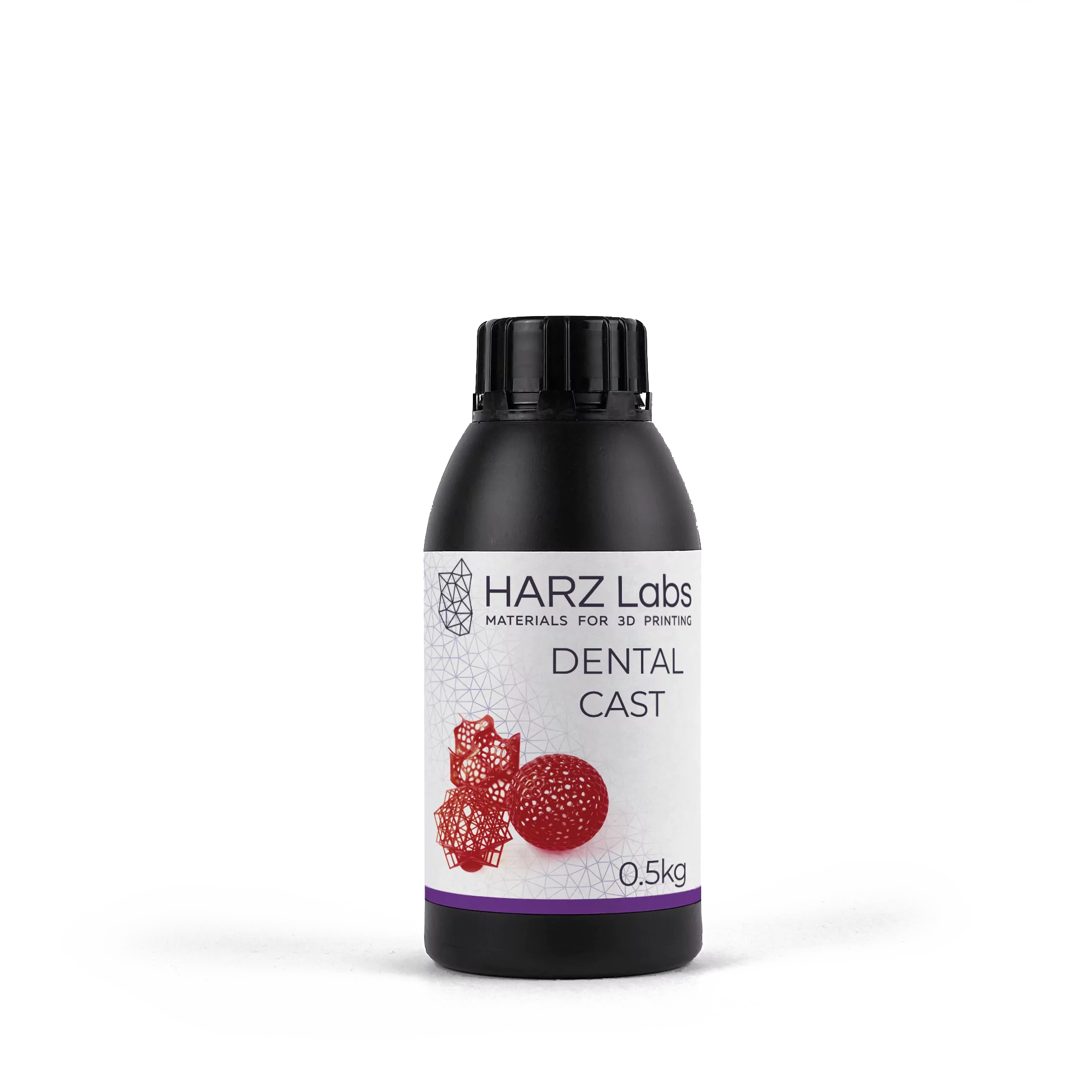 Материал для 3D печати Dental Cast Cherry, 0,5 кг