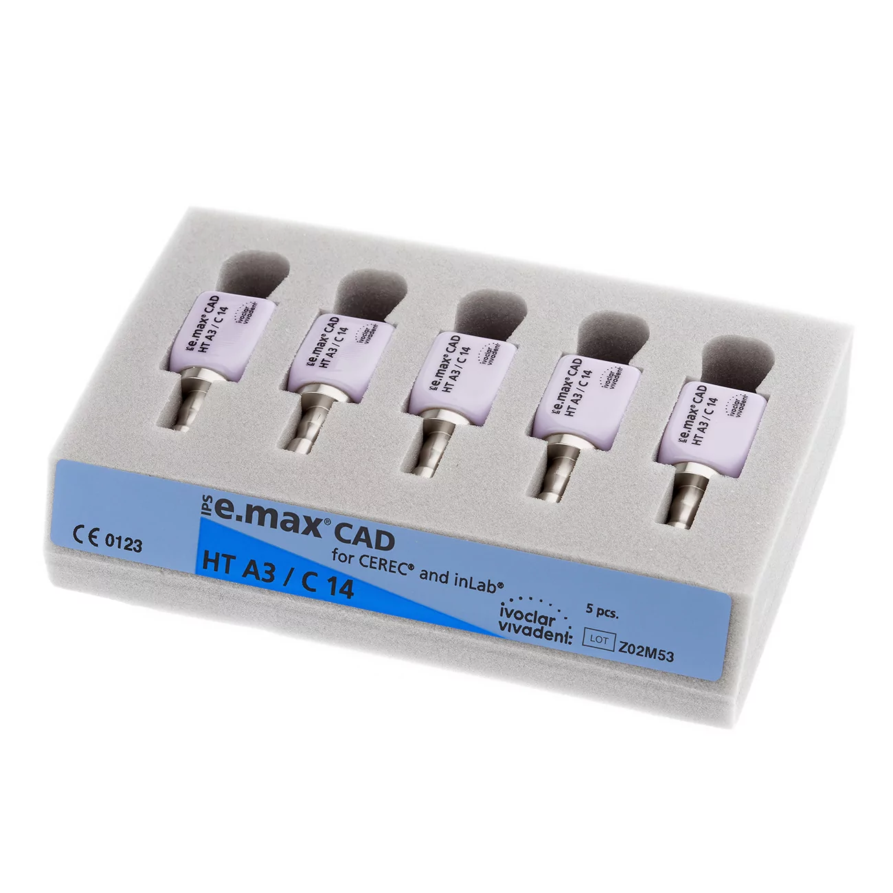 IPS e.max CAD CEREC/inLab HT A3 C14/5 Блоки из стеклокерамики