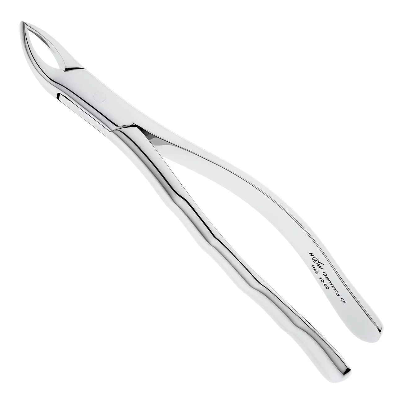 Щипцы №62 для удаления зубов верхние, универсальные, анатомическая ручка, 12-62*