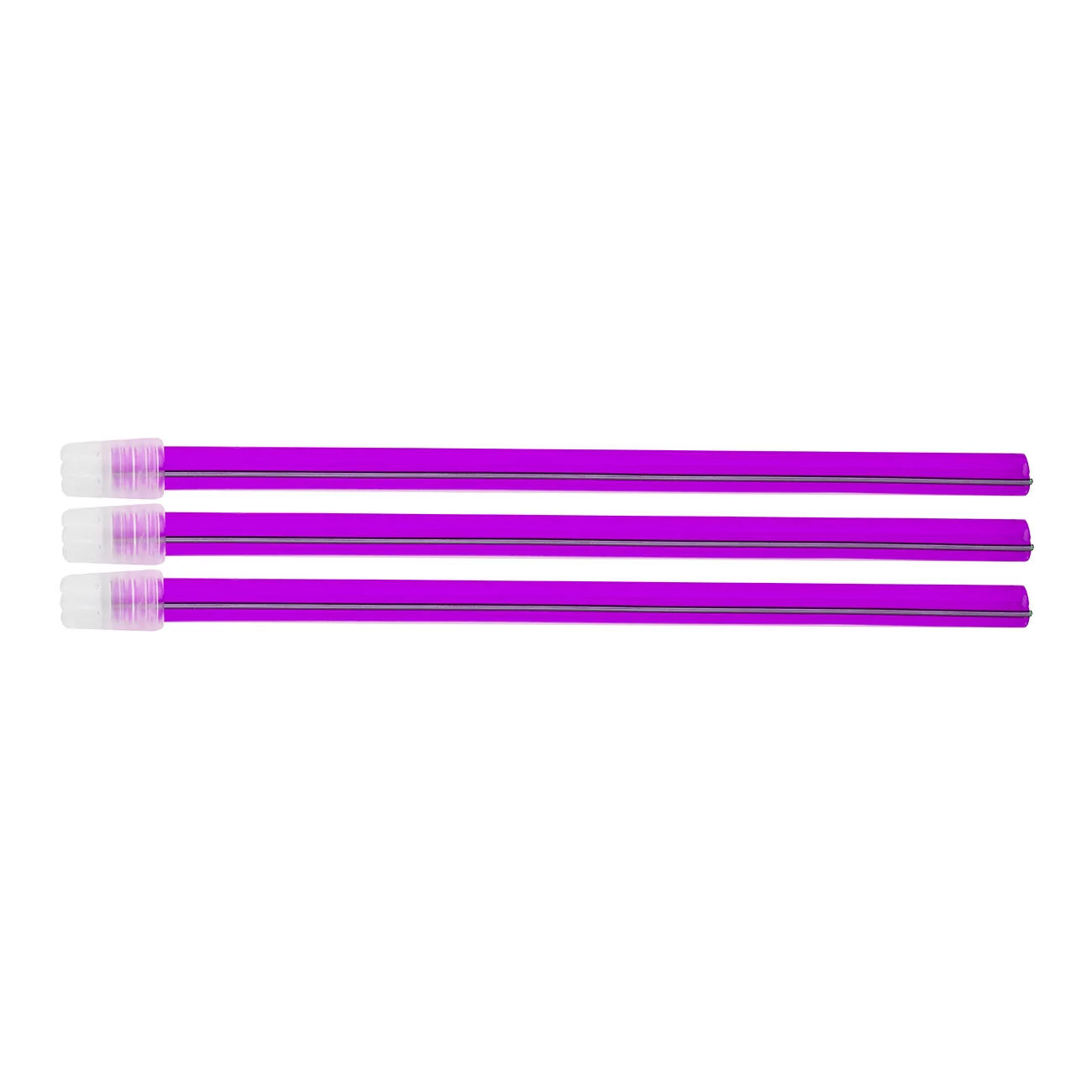 Слюноотсосы BLOSSOM,15 см.фиолетовые со съемным колпачком (упаковка100 шт.)