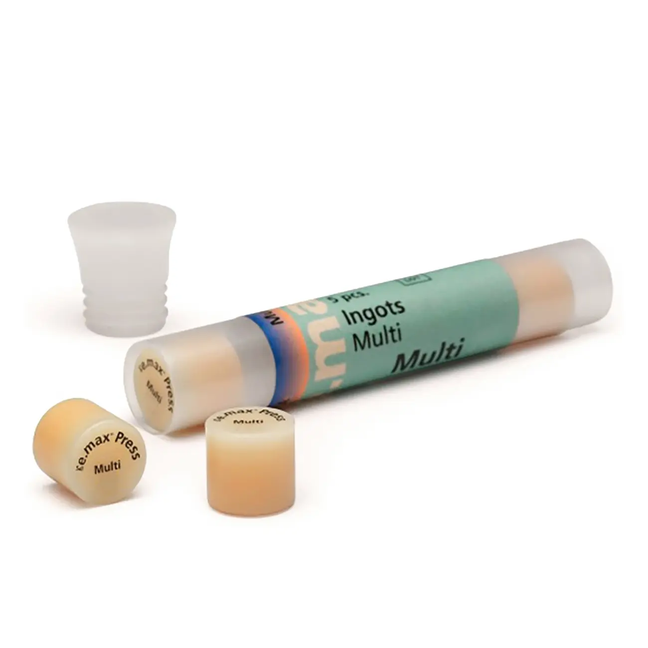 IPS e.max Press Ingots Multi B1 (5 шт. в уп.) Керамические заготовки для техники прессования, 638151