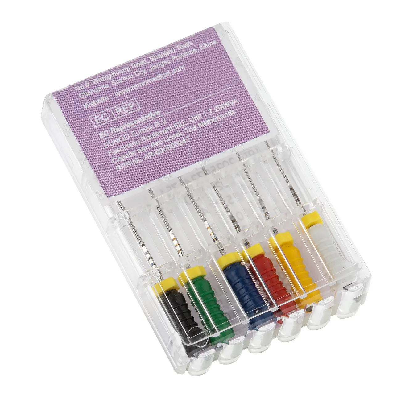 Файлы ручные RCS K-file ассорти #015, #020, #025, #030, #035, #040 (31 мм) (набор 6шт.), SK 0203 C02001 31